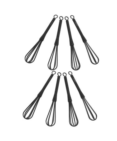 UKCOCO 8pi ces M langeur ufs Manuel Pour Teinture Capillaire Fouet Pour Cr me De Teinture Outils De Coiffure Mixeur Pour Cheveux Remuage Pour Salon De Coiffure