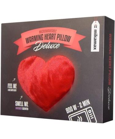 Mikamax Warming Heart Pillow Deluxe - Cozy and Comfortable for Ultimate Relaxation - Buy Online on GoSupps.com