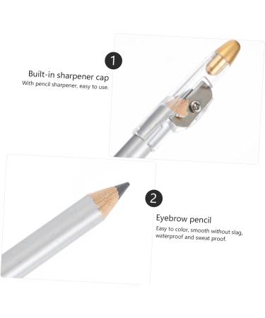 FOMIYES 16 pcs Pencil -in- Strokes Eyeliner Pencils with Eyebrow Pen Girls Women Sharpener Makeup Tool 1 count (Pack of 1) As Shownx2pcs - Buy Online on GoSupps.com