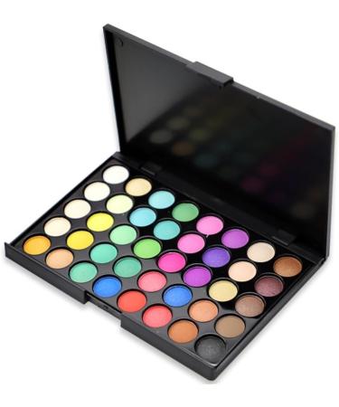 Angoily 2pcs 40 Eyeshadow Eye Shadow Palettes Matte Makeup 1 count (Pack of 1) As Shownx2pcs - Buy Online on GoSupps.com