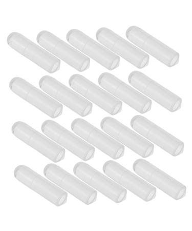 PACKOVE 20pcs Silicone Ear Cleaner Replacement Tips Soft Ear Wax Removal Sleeves for Gentle Cleaning Compatible Reusable and Easy to Replace