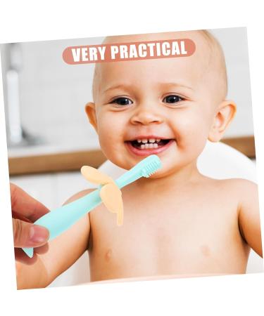 Gatuida 3-Pack Silicone Toothbrushes for Children | Insulated Baby Dental Care & Training Toothbrushes - Buy Online on GoSupps.com