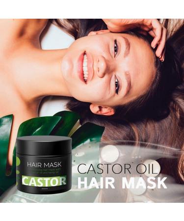YOFING Castor Oil Hair Mask for Stronger, Longer Hair Growth - Buy Online on GoSupps.com