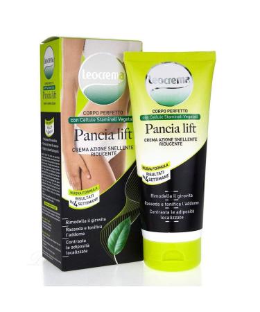 LEOCREMA Snellente Pancia LIFT Cell Staminali 200 ml Cura del Corpo