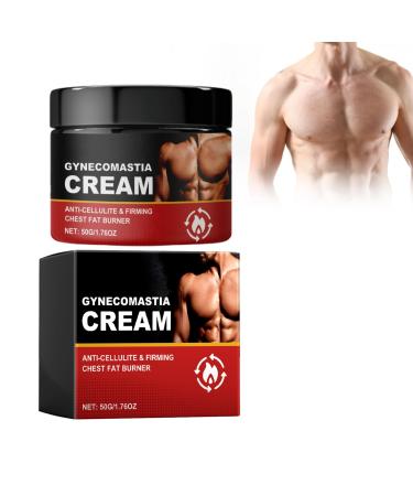 Crsetmyth Chest Cellulite Reduction Cream 50g AntiCellulite Cream Fitness Pektorale Muskeln Punishing Cream Fat Burning Cream Cellulite Reduction Cream Strengthening Chest for Men