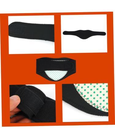 Clispeed 2st Selbstw rmungen Nackenkl ster Heated Neck Pads - Warm Support & Protection with Magnetic Bracket - 52x10x0.5cm Black - Buy Online on GoSupps.com