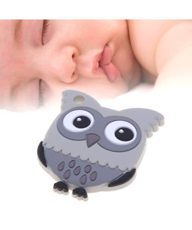 Healifty Baby Owl Teether Toy - Educational Shape Teething Silicone Toy for Infants - Buy Online on GoSupps.com