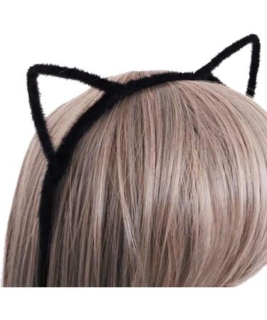 24-Piece Cat Ears Hair Headband Set for Girls and Adults - Fluffy Hair Hoop in 24 Colors for Parties and Daily Wear - Buy Online on GoSupps.com