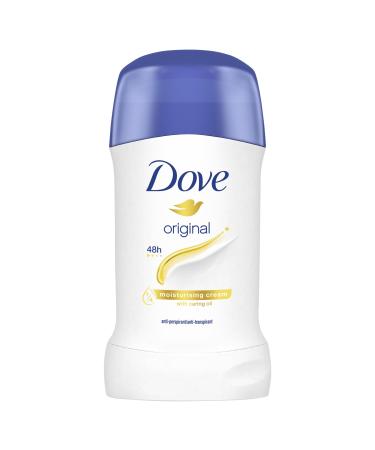 Dove Original Anti-Perspirant Deodorant moisturising cream with 100% natural caring oil Stick for 48-hour odour protection 40 ml Fresh 40 ml (Pack of 1) - Buy Online on GoSupps.com