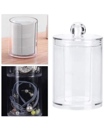 Buy Wabper Box - Transparent Cotton Pad Holder & Acrylic Desktop Accessories for Cosmetics & Earrings - Buy Online on GoSupps.com