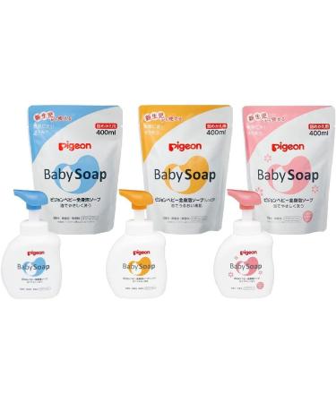  PIGEON Pigeon Baby Skin Soap - 500ml - Flower - Buy Online on GoSupps.com