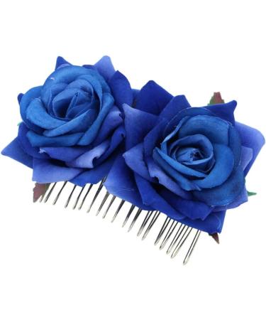 FRCOLOR Bridal Hair Accessories bridal Hair Pin rose flower hair clip tiara rose flower side side hair bridal tiara bridal headpieces for jewelry bride Flower Hair Accessories - Buy Online on GoSupps.com