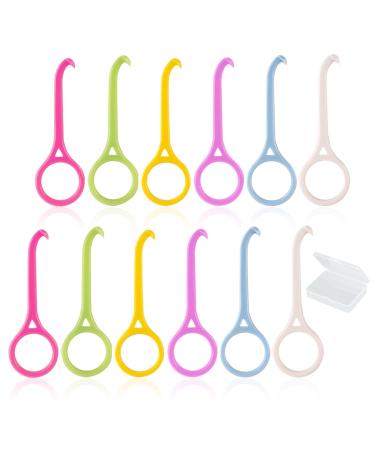 AWAVM Aligner Removal Tool 12-piece Invisible tooth rail Aligner Chewies Removal Tool Kits Invisible tooth removal Aligner oral corrector Remover for invisible braces