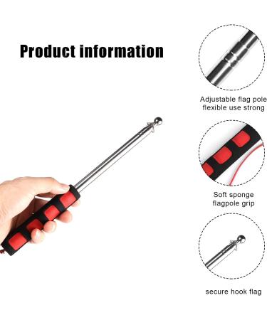 TOYMIS 4pcs Horse Training Flags | Telescopic Flag Poles | Retractable Horse Training Equipment - Buy Online on GoSupps.com