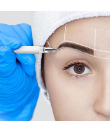 Lurrose Stylo de Maquillage Blanc pour Marquage Pr cis Ensemble de 12 Pi ces Outil Professionnel pour Cartographie Sourcils et Tatouage Adapt aux Salons de Beaut et Microblading - Buy Online on GoSupps.com