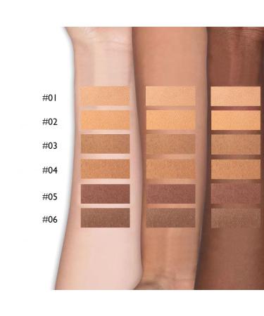 Pressed Matte Face Powder - Lightweight High Coverage Setting Powder for Poreless Wrinkle Blurring Finish | 10g (04) - International Shipping Available - Buy Online on GoSupps.com
