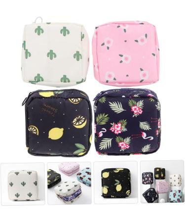 Buy Lurrose 8-Piece Storage Bags for Women's Bandages Napkins Lipstick & Travel Accessories - Durable Oxford Fabric Wallet for Girls - Buy Online on GoSupps.com