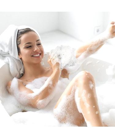 Shower Scrubber Sponge Body Wash Sponge Scrubber for Women - Soft Sponge Body Wash Towel Shower Body Scrubber Accessories Gentle Body Care Sponge - Buy Online on GoSupps.com