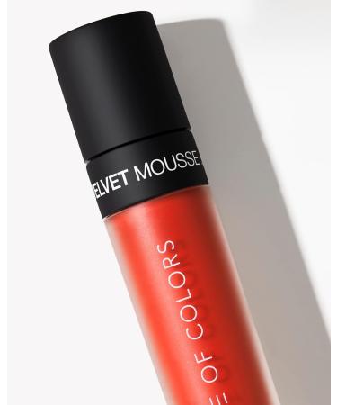 Dose of Colors Velvet Mousse Lipstick in Fired Up - Long-lasting Matte Formula - Buy Online on GoSupps.com