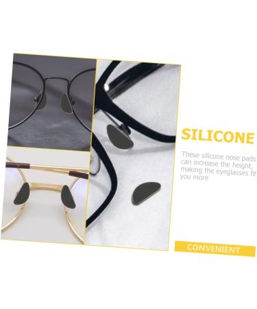 Buy Lurrose 90 Pairs Self-Adhesive Glasses Nose Pads - Glow Silicone Repair Pads for Sunglasses & Glasses - Black - 1.9x0.1cm - International Shipping Available - Buy Online on GoSupps.com