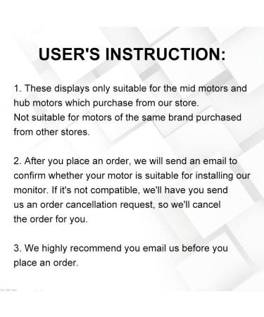 Control Unit Replacement Display for BBSHD/BBS02B/BBS01B Mid-Drive Motor Kit - C961 800S 500C 750C 850C P860ML DPC18 Touch Screen T1 - Colorful 500C - Buy Online on GoSupps.com