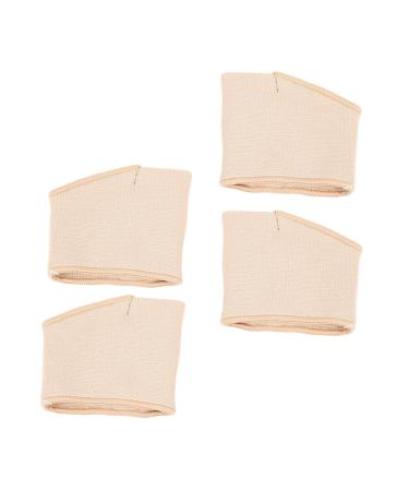 FRCOLOR 4pcs High Heels Forefoot Pad Silicone Elasticity Half Size Pad As Shown S