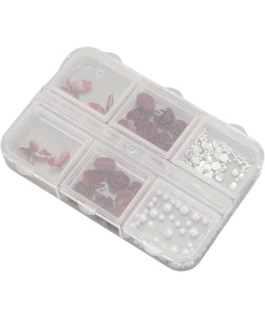 3D Cute Flower Butterfly Nail Charms Nail Glitter Charm Rhinestones Ornaments Nail Art Decorations Glitter Accessories for DIY Craft Nail Art Design Manicure Decor - Buy Online on GoSupps.com