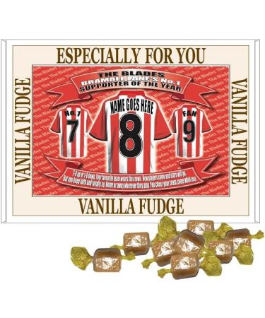 Sheffield U Personalised Football Shirt Gift Boxed Sweets - Buy Online on GoSupps.com