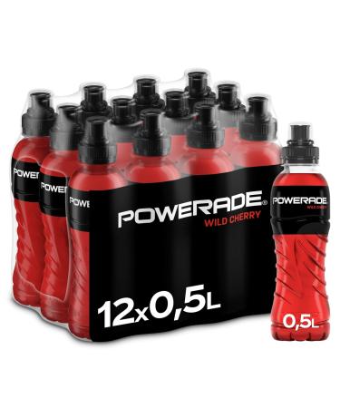 Powerade Sports Wild Cherry & Coca-Cola Zero Sugar Bundle (24 x 330 ml) - Refreshing Caffeine Drink Zero Sugar Zero Calories - Shop Internationally! - Buy Online on GoSupps.com
