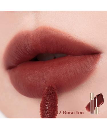 rom&nd MILK TEA VELVET TINT | MLBB Matte Liquid Lipstick | Super Stay Matte Ink | K-Beauty Cosmetics | Warm Color 0.15oz (07 ROSE TEA) - Buy Online on GoSupps.com