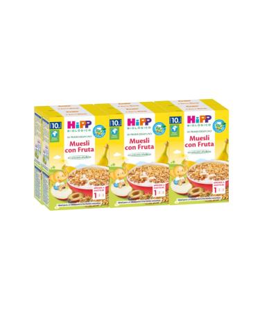HiPP Organic Fruit Muesli pack of 6 (6 x 200 g) H 3531 Fruit Muesli 200g 200 g (pack of 6) Fruit Muesli - Buy Online on GoSupps.com