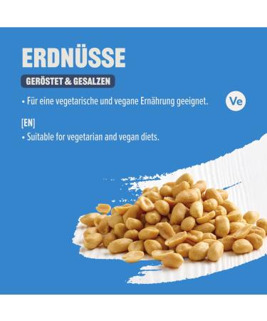 Buy Amazon Roasted & Salted Peanuts 500g | International Shipping Available - Buy Online on GoSupps.com