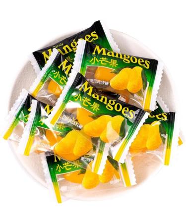 Ready to eat Mango flavored soft candy Fruit juice fudge New Year's casual snacks Delicious and sweet candy Healthy and nutritional candy Mango cake snacks gift pack (100g*1) - Buy Online on GoSupps.com