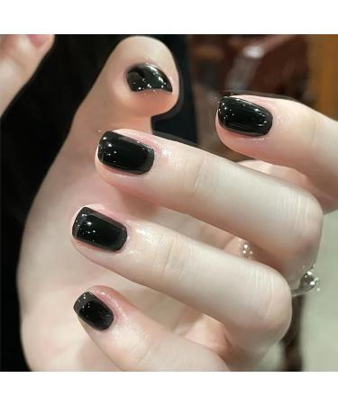 Black Nail Polish - Quick Dry Long Lasting Nail Varnish - Water Based Formula Non-toxic No Need Baking Nail Polish Halloween Nail Paint for Women Girls DIY Nail Art Manicure at Home (11ML) - Buy Online on GoSupps.com