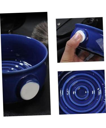 Angoily Shaving Bowl Set for Men - 2 Ceramic Soap Shells 11.5x11.5cm - Perfect for Shaving Foam & Brush - International Shipping Available - Buy Online on GoSupps.com