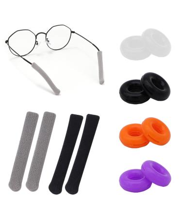 TONAUP Silicone Anti-Slip Covers 6 Pairs Anti-Slip Glasses Temple Repair Glasses End Caps Universal Glasses Temple - Buy Online on GoSupps.com