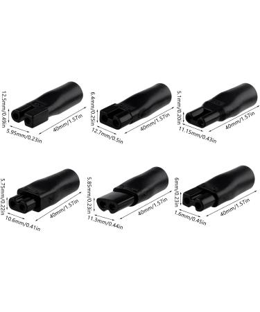5V USB Mesh Cable Razor Charger Set | 7 Plugs USB Adapter for Remington & Philips Razors | Compatible with All Electric Haircut Devices - Buy Online on GoSupps.com