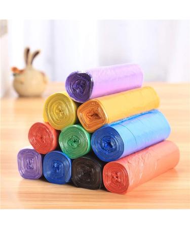 heaven2017 100 Count Household Garbage Waste Trash Bags Plastic Yellow - Buy Online on GoSupps.com
