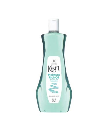 Keri Shower & Bath Moisture Rich Oil  Delicate  16 Fl Oz