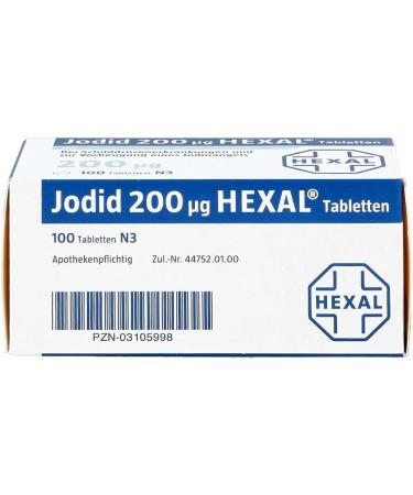 Jodid 200 Hexal Tablets - Buy 100 ST for International Shipping - Reliable eCommerce Solution - Buy Online on GoSupps.com