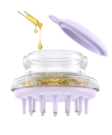 Scalp massage brush hair oil applicator 2 in 1 shampoo brush head massage brush for hair treatment reduction of scales promotion of hair growth and relaxation of the head