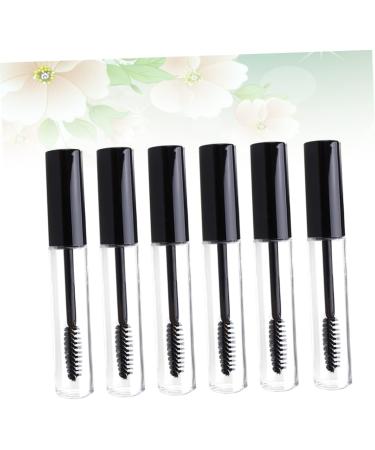 LALAFINA 6pcs Lip Gloss Containers Empty Tube Makeup Diy Air Traffic Control Empty Glass Pearlescent 6pcs Black - Buy Online on GoSupps.com
