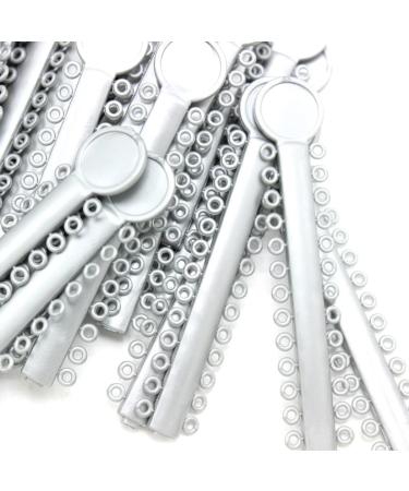 Buy 1 Pack Orthodontic Ligature Ties - Grey Elastic O-Rings for Braces (1040 Pcs) | Dental Rubber Bands for Optimal Alignment - Buy Online on GoSupps.com