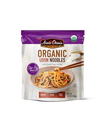 Annie Chun's Organic Stir-Fry Noodles, Udon, Organic, Vegan, 12 Oz (Pack of 6) Stir-Fry Udon Noodle