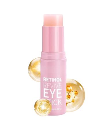 Pruojhw Eye Contour Stick | Firming and Moisturizing Cream 10g Firming and Anti-Puffiness Eye Balm For Men and Women with Mature Dry and Oily Skin Daily Use All Seasons