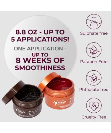 Dark Brown BONDOX HAIR 8.8 oz Color Depositing Mask with Marine Collagen & Almond Oil - Formaldehyde-Free Hair Repair Treatment for Elasticity, Softness & Moisture - Buy Online on GoSupps.com