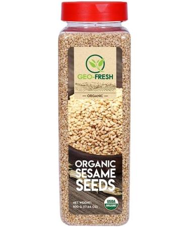 Geo-Fresh Organic Sesame Seeds (500 g) - Buy Online on GoSupps.com