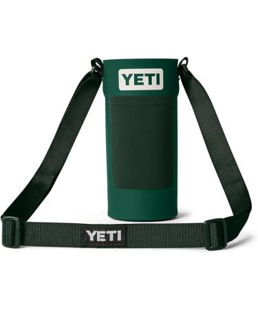 YETI Small Bottle Sling for Rambler Bottle - Black Forest Green - Large Fits 26 & 36 oz.