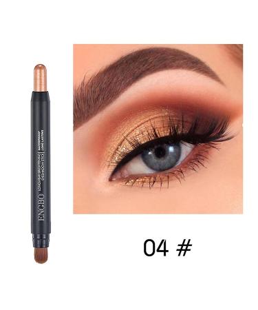 VolksRose 6Pcs Shimmer Eyeshadow Stick Set with Soft Brush - Waterproof & Long Lasting Eye Makeup Set for Brightening & Sparkling Eyes - Buy Online on GoSupps.com