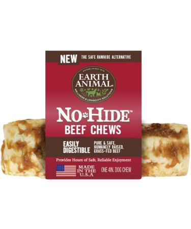 Earth Animal No Hide Beef 4" Chews for Dogs - Buy Online on GoSupps.com
